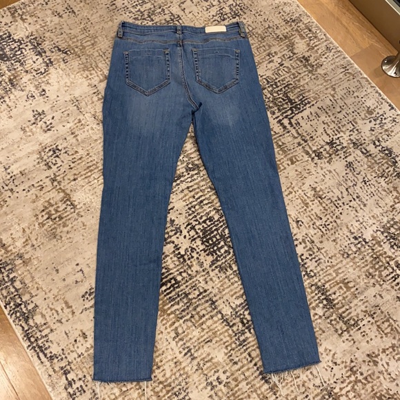 Mid Rise Skinny Blue Jeans - Picture 3 of 3
